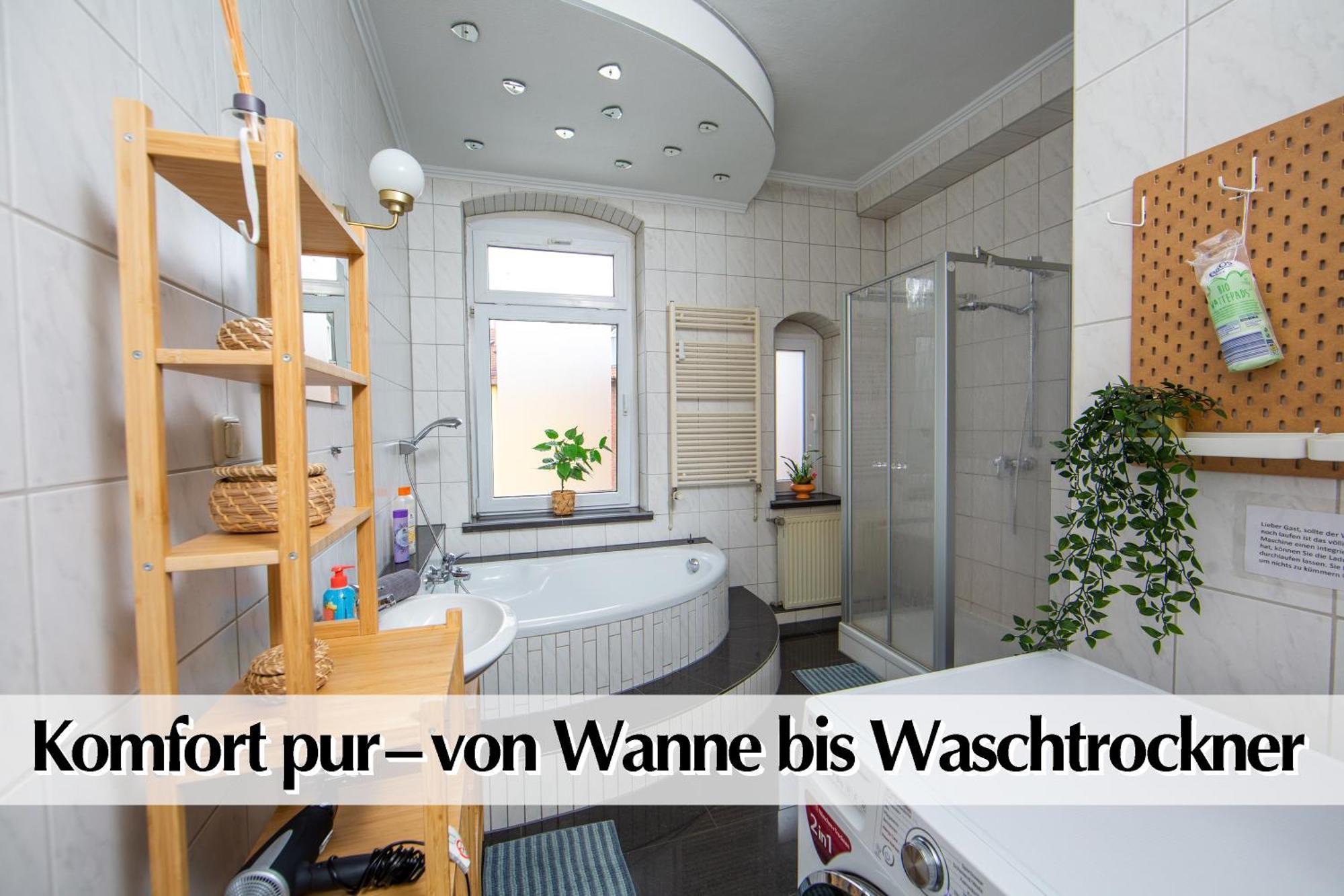 80M2 3R Wohnung Mit Privatem Parkplatz, Kingsize Betten, Smart-Tv, Etc Erfurt Extérieur photo