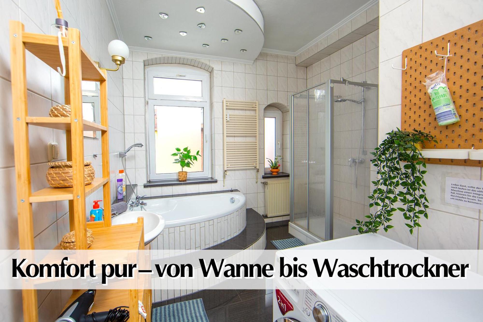 80M2 3R Wohnung Mit Privatem Parkplatz, Kingsize Betten, Smart-Tv, Etc Erfurt Extérieur photo